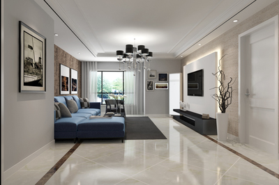 現代簡約風三居室，80平米8.6萬精裝案例解析——北京石景山